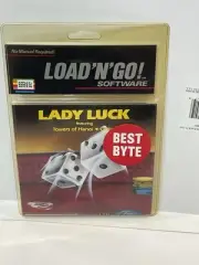 Vintage Apple Ii Game Lady Luck Towers Of Hanoi & Casino NIP Sealed