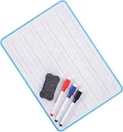 CIYODO Small Whiteboard for Boys and Girls Student Whiteboard Lined Dry Erase Board Portable Writing Board