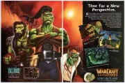 Print Ad 1998 WarCraft Adventures Lord Of Clans Cancelled Original Poster Art