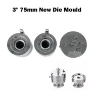 3" 75mm Badge Round Die Mould Parts DIY for Pro Badge Button Making Machine