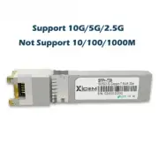 10G RJ45 SFP Copper Module 10G/5G/2.5G RJ45 Port Transceiver 10GBase-T RJ45 Lot