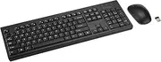 Kensington KM270 EQ Rechargeable Bluetooth Keyboard & Mouse Desktop Set, 2.4GHz & Bluetooth 5.0 Wireless Connection (K75560NA)
