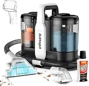 Portable Carpet & Upholstery Spot Cleaner, Powerful Suction & Spot Remover, Deep Stain Cleaning for Carpet, Car Seats, Pets, Stairs, Couches, with Dual Size BrushHead