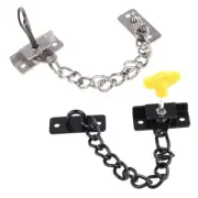 Window Chain Lock Security Opening Restrictor For Falling From Window