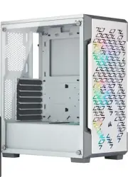 Corsair iCUE 220T RGB Airflow Tempered Glass Mid-Tower Case - White