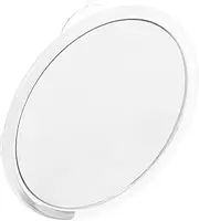 FRCOLOR Suction Cup Vanity Mirror 10x Magnifying Mirror with Light Compact Travel Mirror Stick on Mirror Round Mirrors Nail- Makeup Mirror Suction Cup Mirror White Sucker Silver Mirror