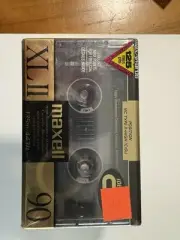 NIB Vintage Maxell XL-II 90 Min. IEC Type II CrO2 High Bias Audio Tape 5-Pack