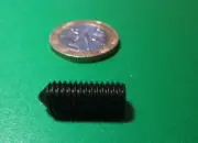 Steel Metric Set Screws, Cone Point, M8 x 1.25 x 20 mm Length, 25 Piece