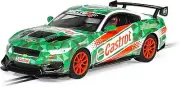 Scalextric Ford Mustang GT4 Castrol 1:32 Drift 360 Guideblade Slot Race Car