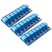 5/12/24V Optocoupler Integrated 8-Way Relays Module Board for Home Automation