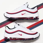 NIKE W AIR MAX 97 RED CRUSH 白藍紅 美國配色 氣墊 女鞋 921733