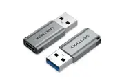 Vention CDPH0 USB 3.0 Male to USB-C Female Adapter Gray Aluminum Alloy Type