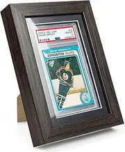 PSA Graded Card Display Frame, Walnut Frame for PSA Card, Sport Card Display Case