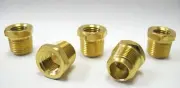 5pc Brass Pipe Bushing Fittings 1/2"NPT Male-1/8"NPT Female MettleAir 110-DA