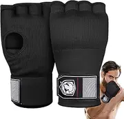 Ungtyb Gel Boxing Hand Wraps,Shock-Absorbing Gel Mittens - Multipurpose Stylish Hand Wraps, Portable Boxing Mittens for Training & Practice