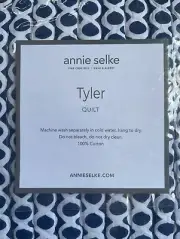 Annie Selke Tyler Full/Queen Quilt - New with tags