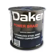 Daken 200M Electric Fence Rope Power Braid Wire - Highly Conductive - AU MADE