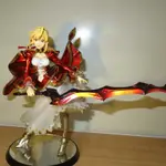 日版已拆 GIFT FATE/EXTRA 紅賽巴 暴君 尼祿 SABER EXTRA 戶田聰 丹下櫻 PVC 1/8