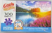 300 Piece 18"x24" 'God's Comfort' Isaiah 51:12 Puzzle - BRAND NEW | Sealed