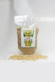 Meyer's Homegrown Premium White Popcorn, 1lb Bag, Tender Medium/Large Butterfly Flakes, no GMO/Peanuts/Tree Nuts/Gluten, Your New Favorite Snack