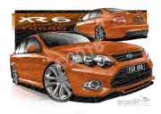 XR6 FG MK II XR6 FG II XR6 TURBO 19 MARS A1 STRETCHED CANVAS (FT408W)