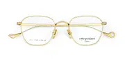 Eyepetizer Jondal OPT C.4 Men's Glasses Gold Size 49 - Private Health Rebate - Blue Light Block Available