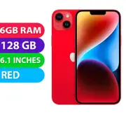 Apple iPhone 14 (128GB, Red) - As New