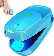 iKeener Rechargeable treatment device for onychomycosis, nail fungus device, highly effective light therapy for nail cleaning, 7 minutes a day, no embarrassment