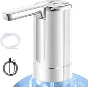 Automatic Water Dispenser,5 Gallon Automatic Water Jug Pump - Rechargeable Water Jug Dispenser, Drinking Water Pump for Travel Camping Picnic, 5 Gallon Water Bottle