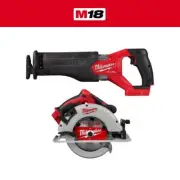 Milwaukee GEN-2 SAWZALL Reciprocating Saw 18V Li-Ion Cordless w/ Circular Saw