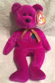 Ty Millennium Beanie Baby Bear 2 - N Swing Tag - MWMT Ships for FREE ******