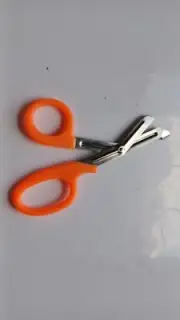 12 EMT Shear Scissors 7.5" Orange Bandage Paramedic EMS