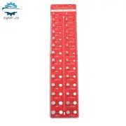 Nut and Bolt Thread Checker 28 Thread Identifier Gauge Inch and Metric TL
