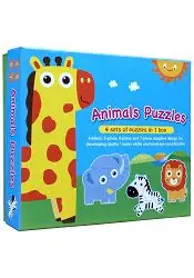 在飛比找樂天市場購物網優惠-草原動物大拼圖(Animals Puzzles)