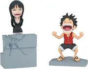 BANPRESTO ONE Piece World COLLECTABLE Figure Log Stories - Monkey D. Luffy & NICO Robin