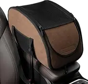 Puppy Car Seat - Dog Bag Carrier for Car with Safety Belt,Portable Puppy Crate Carrier for Outdoor Travel Driving Taxi Ride Sharing Daily Commute