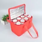 Insulation Picnic Ice Pack Portable Thermal Bag zipper Cooler Bag Lunch