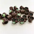 100 pcs Dollhouse Miniature Sticker Chocolate Hot Coffee Cup Coffee Mugs Mocha