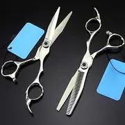 Hair Clippers, Hairdressing Scissors thinning Scissors Set Professional Hair Cutting Tools, Scissors Hair Cutting Set Home Haircut, Tooth Scissors 6 inches