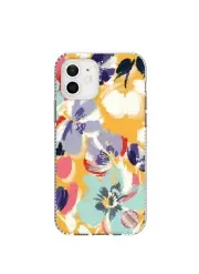 NEW iPhone 12 Mini Clear Case - “Painted Blooms” - Brand: BCBGeneration