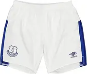 [UMBRO] Premier League Everton 2017-2018 Home Kit Soccer Shorts, Boys X-Large (18)