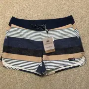 NWT Patagonia Women’s Wavefarer 5” Board Shorts Size 8 Tidepool Blue