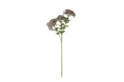 Hill Interiors Sedum Spray Artificial Flower (Purple) (One Size)