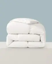 UNIKOME Extra Warmth White Goose Feather and Fiber Full/Queen Comforter Set