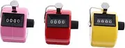 Abaodam 4- Manual Digital Counter Compact Electronic Tally Clicker Count 9999 Random