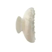 Culturesse Everlee Medium Shimmer 8.2cm Hair Claw/Crab Women's Accessory Pearl
