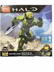 Mega Construx Halo UNSC Master Chief Battle For The Ark Covenant Marines