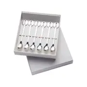 Bugatti Kiss Set of 6 Moka Spoons
