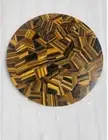 2' Marble Table Top Coffee center Inlay tiger eye round Home Decor antique k1