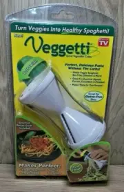 Vegetti Spiral Vegetable Slicer Cutter Makes Veggie Pasta As Seen On Tv